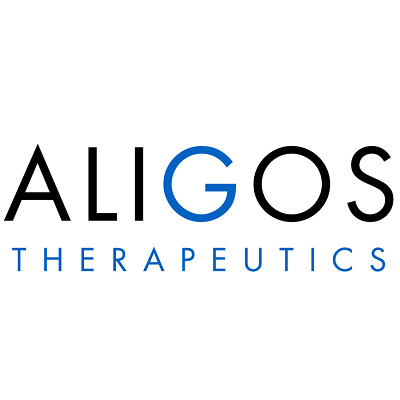 ALIGOS LOGO: Aligos is a clinical-stage biotechnology company that was founded with the mission to become a leader in the treatment of liver and viral diseases.