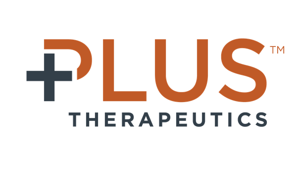 Plus Therapeutics Logo: We're a U.S. clinical-stage pharmaceutical company, backed by talented executives and a nationwide network of scientists, engineers and physicians.
